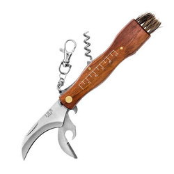 Joker - Nóż na grzyby wielofunkcyjny - Drewniany - JKR89