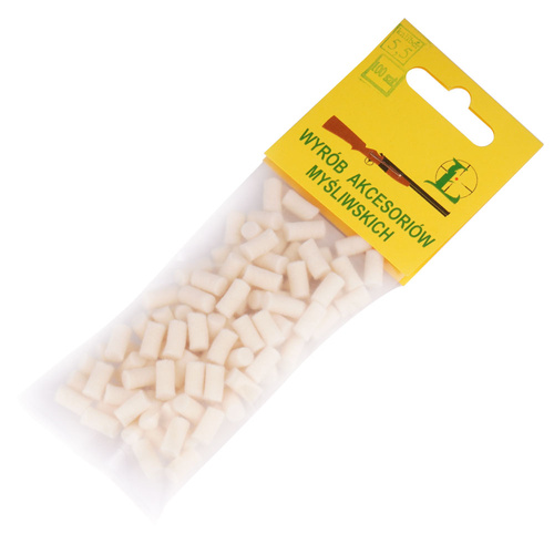 Łuszczek - Przecieraki filcowe do broni pneumatycznej - 5,5mm - 100 sztuk - 4-004 - 5,5