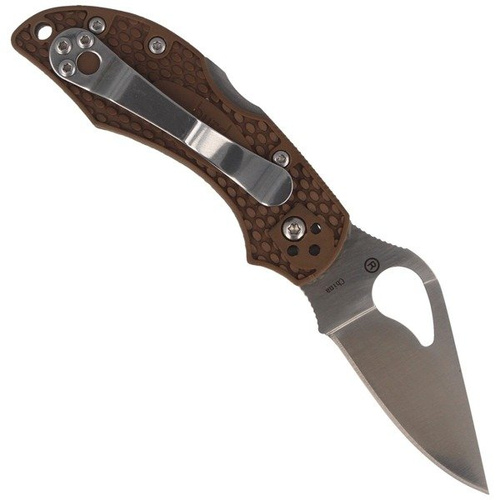 Spyderco - Nóż składany Byrd Robin™ 2 FRN Brown - BY10PBN2