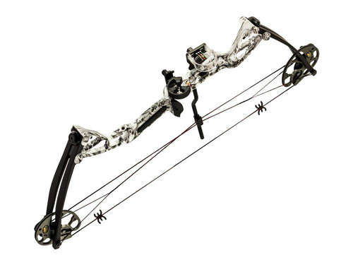 Poe Lang - Łuk bloczkowy Rex - 15-55 lb - 28" - Skull Camo - CO-029M