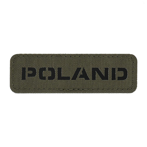 M-Tac - Naszywka Polska - Laser Cut - Ranger Green / Czarny - 51003123