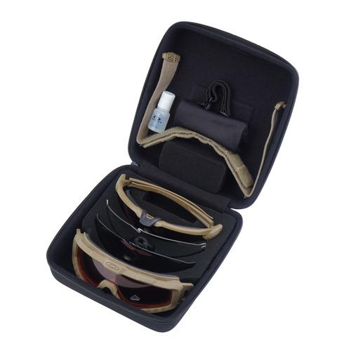 Oakley - Zestaw okularów i gogli balistycznych SI Ballistic M Frame Alpha Terrain Tan Operator Kit - Array - OO9296-1144