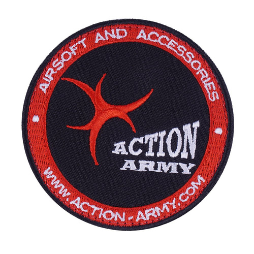 Action Army - Naszywka - Czarna