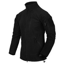 Helikon - Bluza polarowa Alpha Tactical Grid Fleece - Czarna - BL-ALT-FG-01