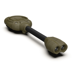 Princeton Tec – Latarka LED nahełmowa Switch RGB MPLS – 10 lm - Olive Drab - SWITCH-RGB-OD