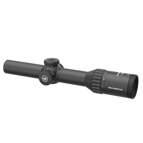 Vector Optics - Luneta biegowa Continental x6 Tactical - 1-6x24i - Czarny - SCOC-44