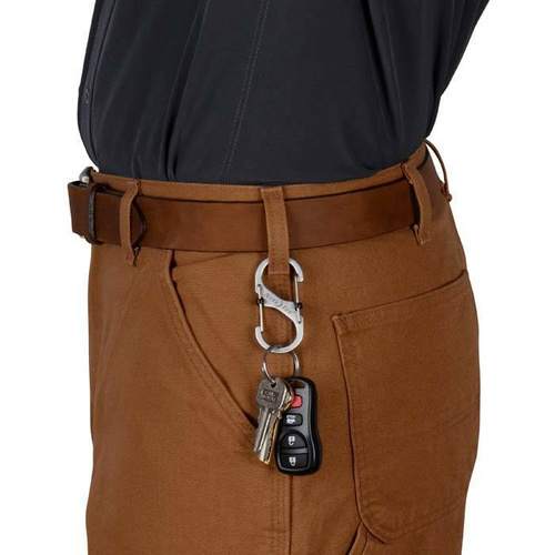 Nite Ize - Karabinek S-Biner #2 SlideLock - Czarny - LSB2-01-R3