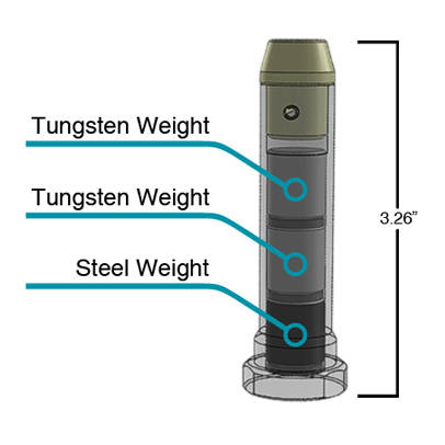 UTG - Urządzenie powrotne Buffer H2 - AR15 / M4 / M16 - RB-T6BFH2