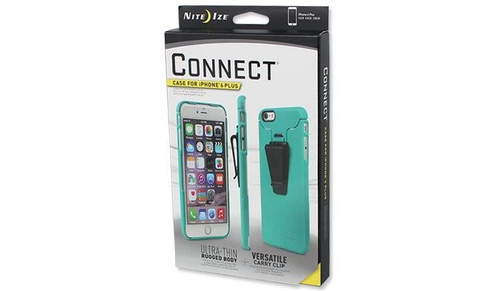 Nite Ize - Etui na telefon Connect Case - iPhone 6 Plus - Teal - CNTI6P-36-R8