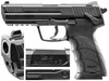 Umarex - Replika pistoletu Heckler & Koch HK45 - CO2 - Czarny - 2.5978