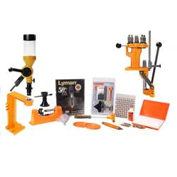 Lyman - Zestaw do elaboracji amunicji z prasą All-American 8 - 12 elementów - 7810370