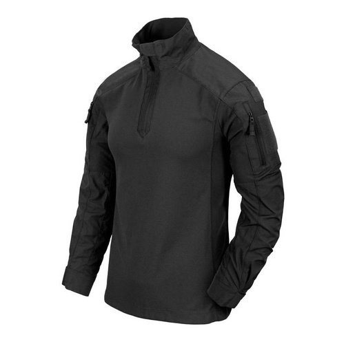 Helikon - Bluza MCDU Combat Shirt® - NyCo Ripstop - Czarna - BL-MCD-NR-01