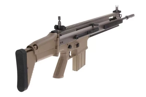 WE - Replika AEG karabinka SCAR-H MK20 MOD 0 SSR - Tan - WET-01-005928