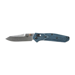 Benchmade - Nóż składany 945-04 Mini Osborne - CPM-S30V - Niebieski - 945-04