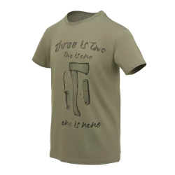 Helikon - Koszulka T-Shirt One is none - Olive Green - TS-ONN-CO-02