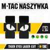 M-Tac - Naszywki odblaskowe Tiger Eyes Laser Cut - Para - Czarne - 51140002