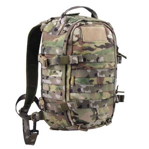 WISPORT - Plecak Sparrow 16 z dwiema kieszeniami bocznymi - 16 + 10 l - Multicam