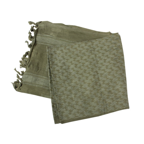 Mil-Tec - Chusta Arafatka Shemagh - Bawełna - Zielony OD - 12616000