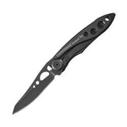 Leatherman - Nóż składany EDC Skeletool KB - Stal nierdzewna - Onyx - 833165