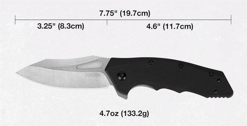 Kershaw - Nóż składany Flitch - Czarny - 3930