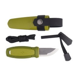 Morakniv - Nóż z krzesiwem Eldris Fire Starter Neck Knife Kit - Zielony - 12633
