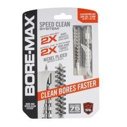 Real Avid - Zestaw do czyszczenia broni Bore Max Speed Clean System - .380/9 mm/.38 SPC/.357 - AVBMSET9MM