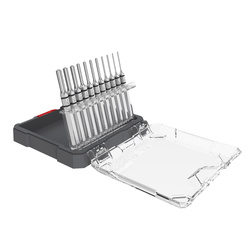 Real Avid - Zestaw wybijaków Roll Pin Accu-Punch - 11 elementów - Stalowe - AVAPK-RP