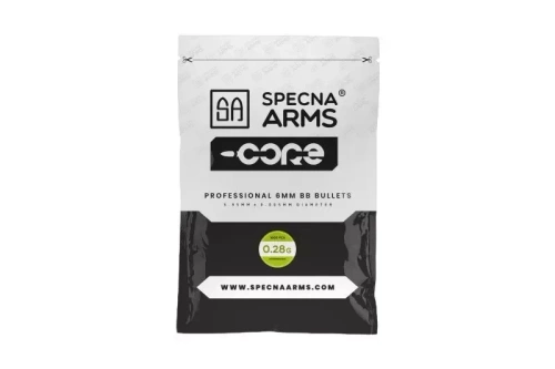 Specna Arms - Kulki Bio do ASG CORE - 0.28 g - 1000 szt - Białe - SPE-16-021022
