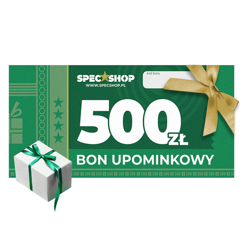 SpecShop.pl - Bon upominkowy o wartości 500 zł