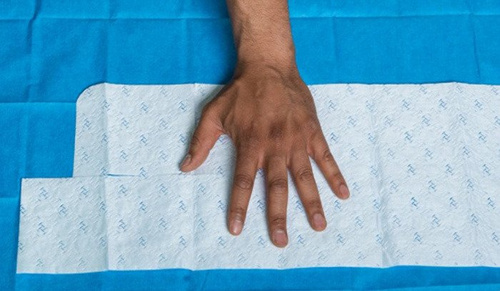 Water-Jel - Sterylny opatrunek hydrożelowy, schładzający na oparzenia - 20 x 55 cm - B0820