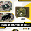 M-Tac - Panel MOLLE na naszywki - 120 x 85 mm - Oliwkowy - 10121001