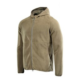 M-Tac - Bluza męska Lite Microfleece Hoodie - Dark Olive - 20026048