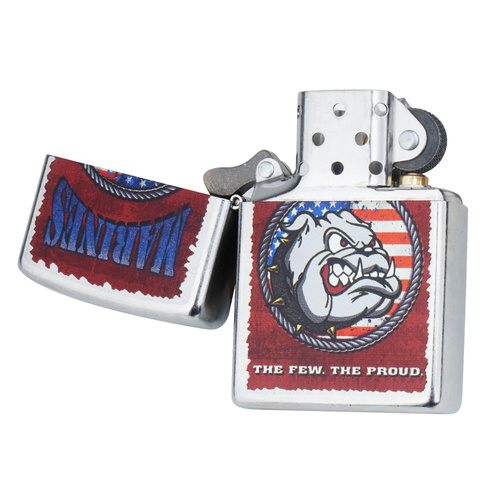 Zippo - Zapalniczka benzynowa US Marines Corp - Street Chrome - Z28520