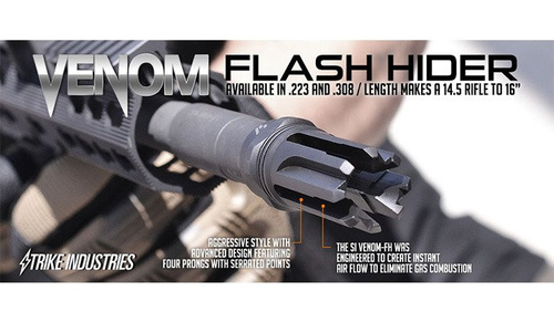 Strike Industries - Tłumik płomienia Venom Flash Hider - .223 / 5,56x45 - SI-Venom-FH-223/5.56
