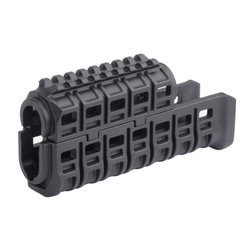 DLG Tactical - Łoże z osłoną termiczną do AK-47 i AK-74 - M-LOK - Picatinny - Czarny - DLG-186-BLK