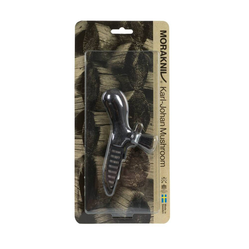 Morakniv - Nóż outdoorowy Karl-Johan Mushroom Knife - Czarny - NZ-KJM-SS-25