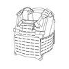 Direct Action - Kamizelka taktyczna Plate Carrier Spitfire - Woodland - PC-SPTF-CD5-WDL