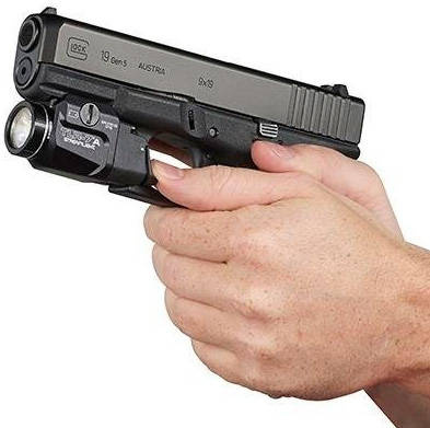 Streamlight - Latarka taktyczna LED na broń TLR-7X - 500 lumenów - Czarna