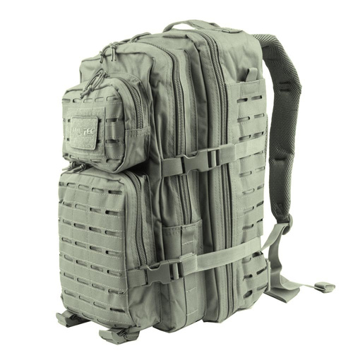 Mil-Tec - Plecak Large Assault Pack Laser Cut - Zielony OD - 14002701