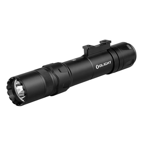 Olight - Latarka taktyczna LED na broń z celownikiem laserowym Odin GL M z montażem M-LOK - 1500 lumenów - Zielony laser - Czarna