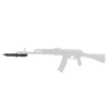 GS - Nóż treningowy bagnet AK 47 A - Czarny - DS-6017-A