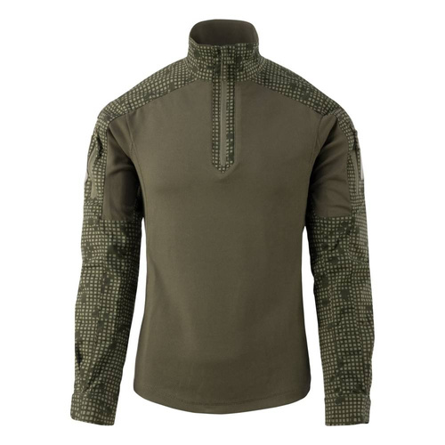 Helikon - Bluza MCDU Combat Shirt - Woodland / Olive Green - BL-MCD-SP-0302A