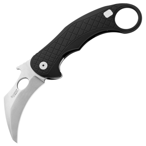 LionSteel - Nóż składany L.E.One Karambit - CPM MagnaCut - Czarny - LE1 A BS - Noże karambit