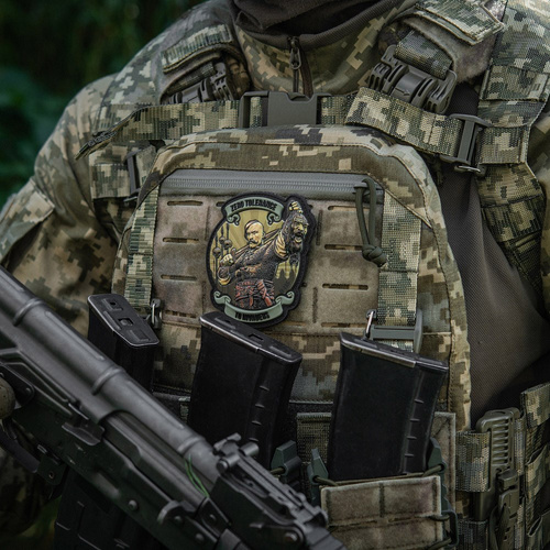 M-Tac - Naszywka Zero Tolerance - PVC - Oliwkowy - 51348043