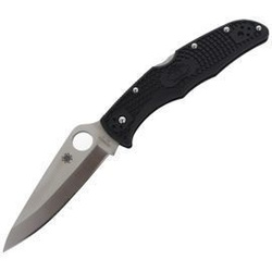 Spyderco - Nóż składany Endura 4 - VG-10 - FRN - Czarny/Srebrny - C10PBK