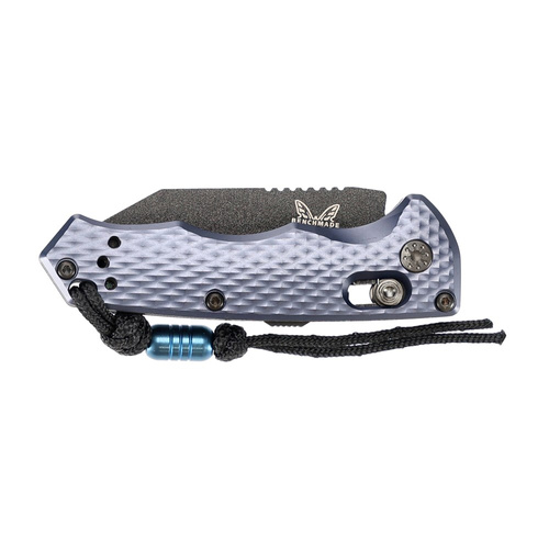 Benchmade - Nóż składany wojskowy Auto Immunity - CPM M4 - Ciemnoniebieski - 2900BK