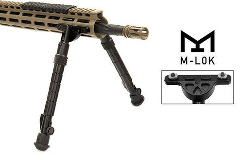 UTG - Dwójnóg składany Recon Flex 8-12" - M-LOK - Czarny - TL-BPDM02