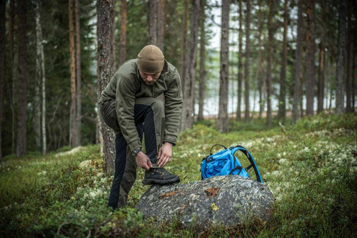 Helikon - Spodnie outdoorowe Hybrid Outback Pants® - DuraCanvas® - Ash Grey - SP-HOP-DC-85