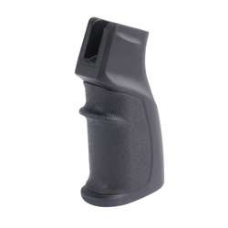 DLG Tactical - Ergonomiczny chwyt pistoletowy ze schowkiem do AR - Gumowany - Polimer - Czarny - DLG-106-BLK