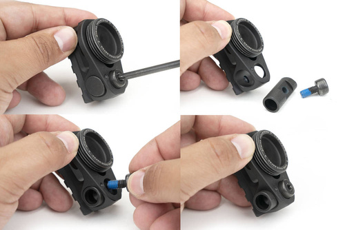 Strike Industries - Adapter Picatinny na kolbę składaną lub stabilizer AR Picatinny Stock Adapter - Czarny - SI-AR-PSA-BK